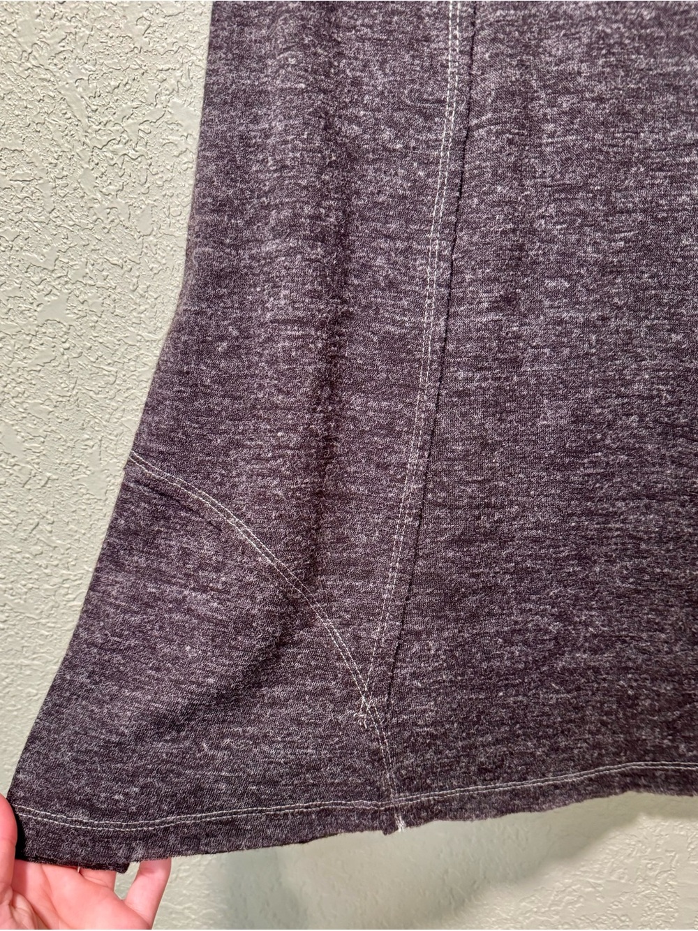 Orvis Charcoal Fold-Over Waist Skirt Size Sml - Picture 2 of 4